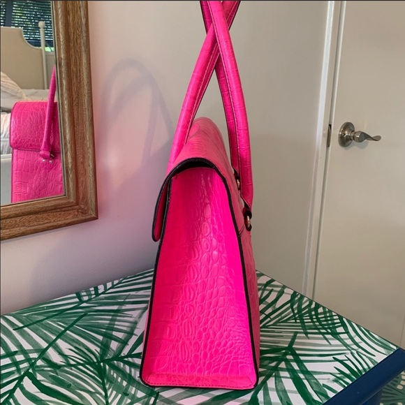 Kate Spade Hot Pink Leather Bag - Picture 7 of 11